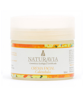 Crema facial de caléndula