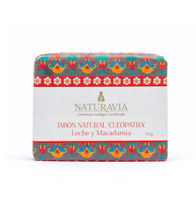 Jabón "Cleopatra" leche y macadamia - Nutritivo