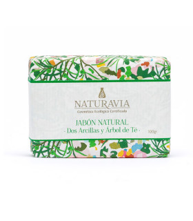 Jabón dos arcillas y árbol de té - Regulador