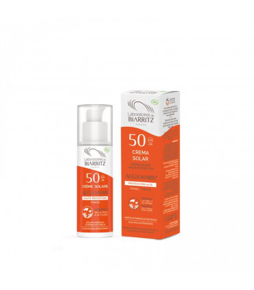 Crema solar facial SPF50