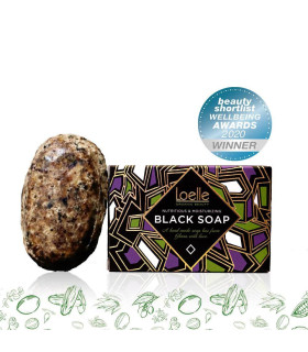 Jabón negro Africano en pastilla