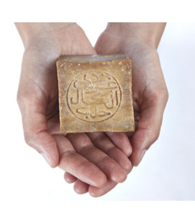 Jabón de Alepo 40 % piel grasa, acné, psoriasis y dermatitis