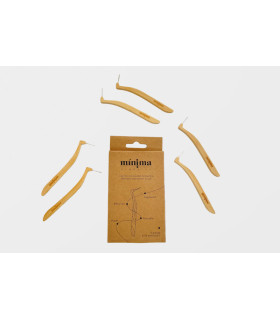 Cepillo interdental de bambú