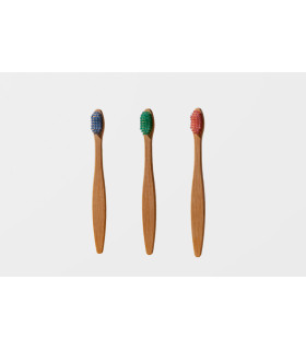Cepillo de bambú biodegradable infantil