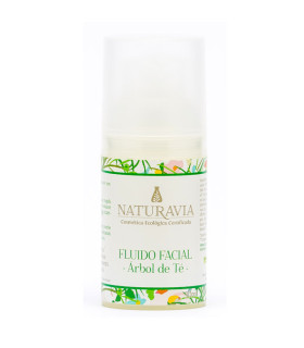 Fluido facial de árbol de té - Pieles grasas