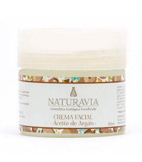 Crema facial de aceite de argán