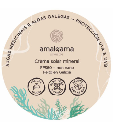 Crema Solar Natural Mineral SPF 50