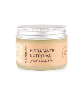 HIDRATANTE NUTRITIVA PIEL SENSIBLE 100% BIO