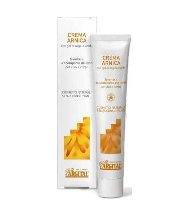 Crema de Árnica con gel de arcilla verde