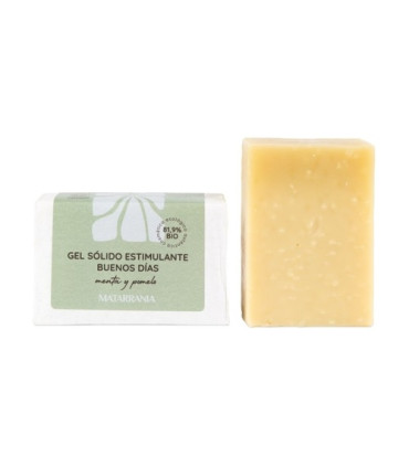Gel de ducha sólido Estimulante - Buenos días BIO