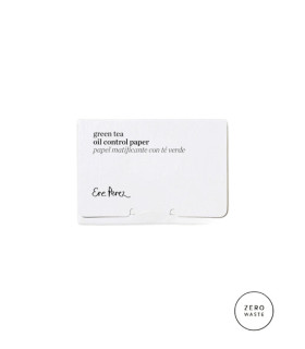 Papel matificante y absorbente con té verde