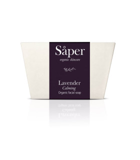 Jabón con lavanda bio para baño relajante