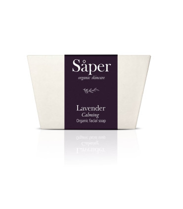Jabón con lavanda bio para baño relajante