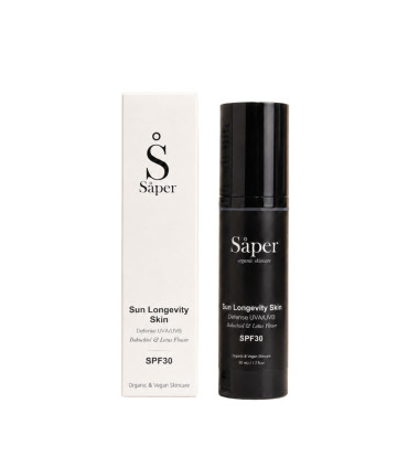 Crema antiedad con protección solar mineral SPF30